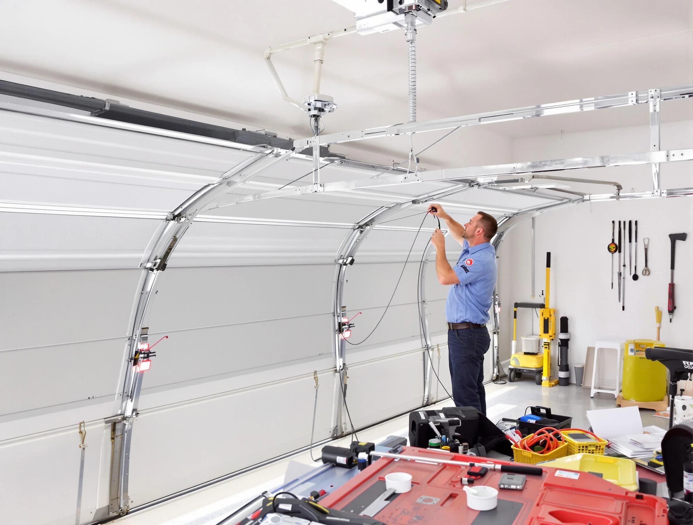 Garage door cable repair service by Genesee Garage Door Repair in Genesee