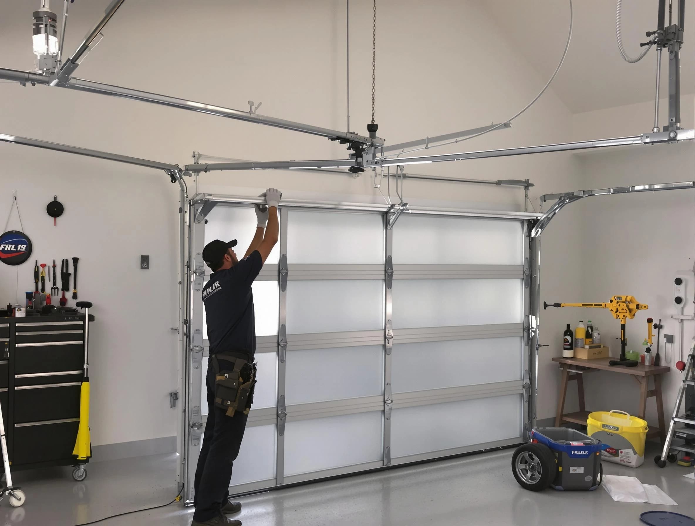 Genesee Garage Door Repair certified team performing precision garage door installation in Genesee