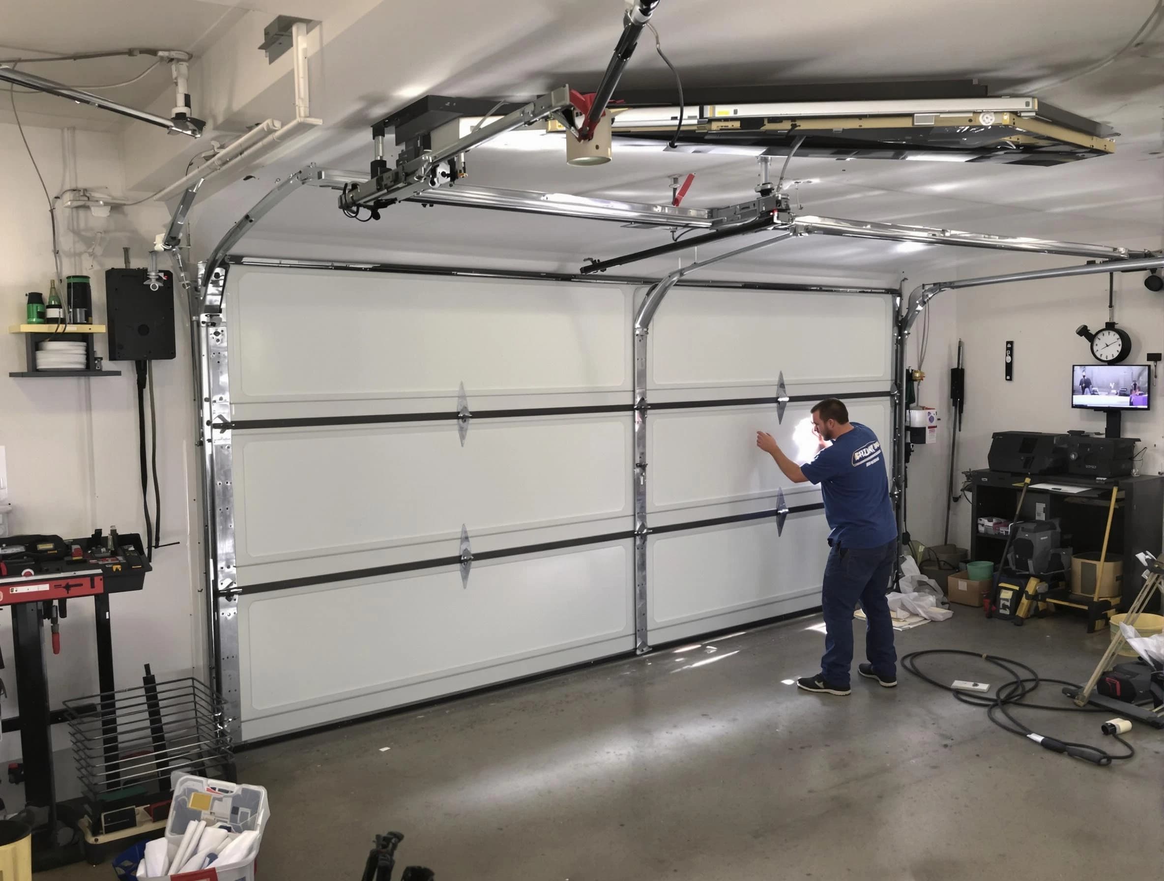 Professional garage door repair service by Genesee Garage Door Repair in Genesee