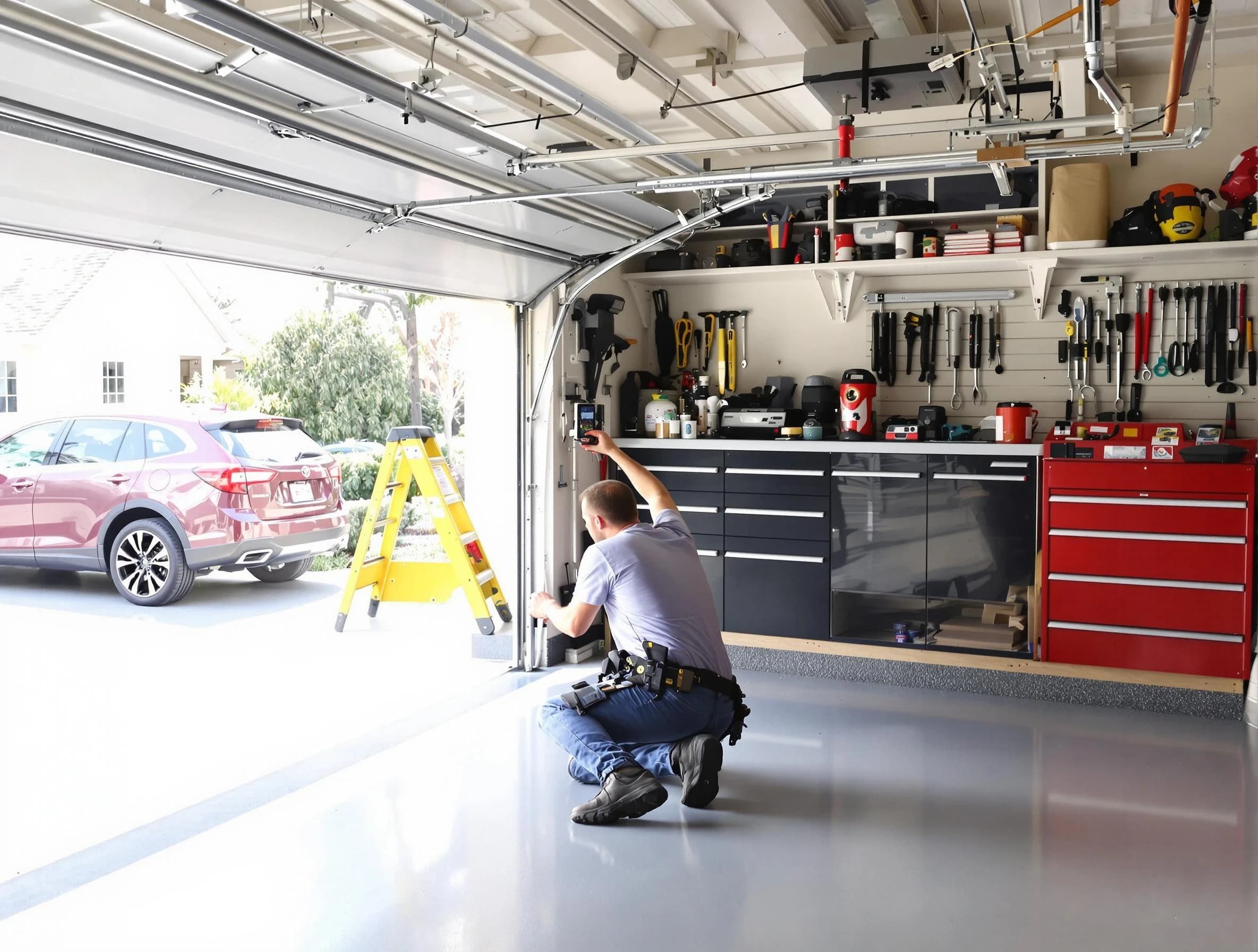Local garage door repair service by Genesee Garage Door Repair in Genesee
