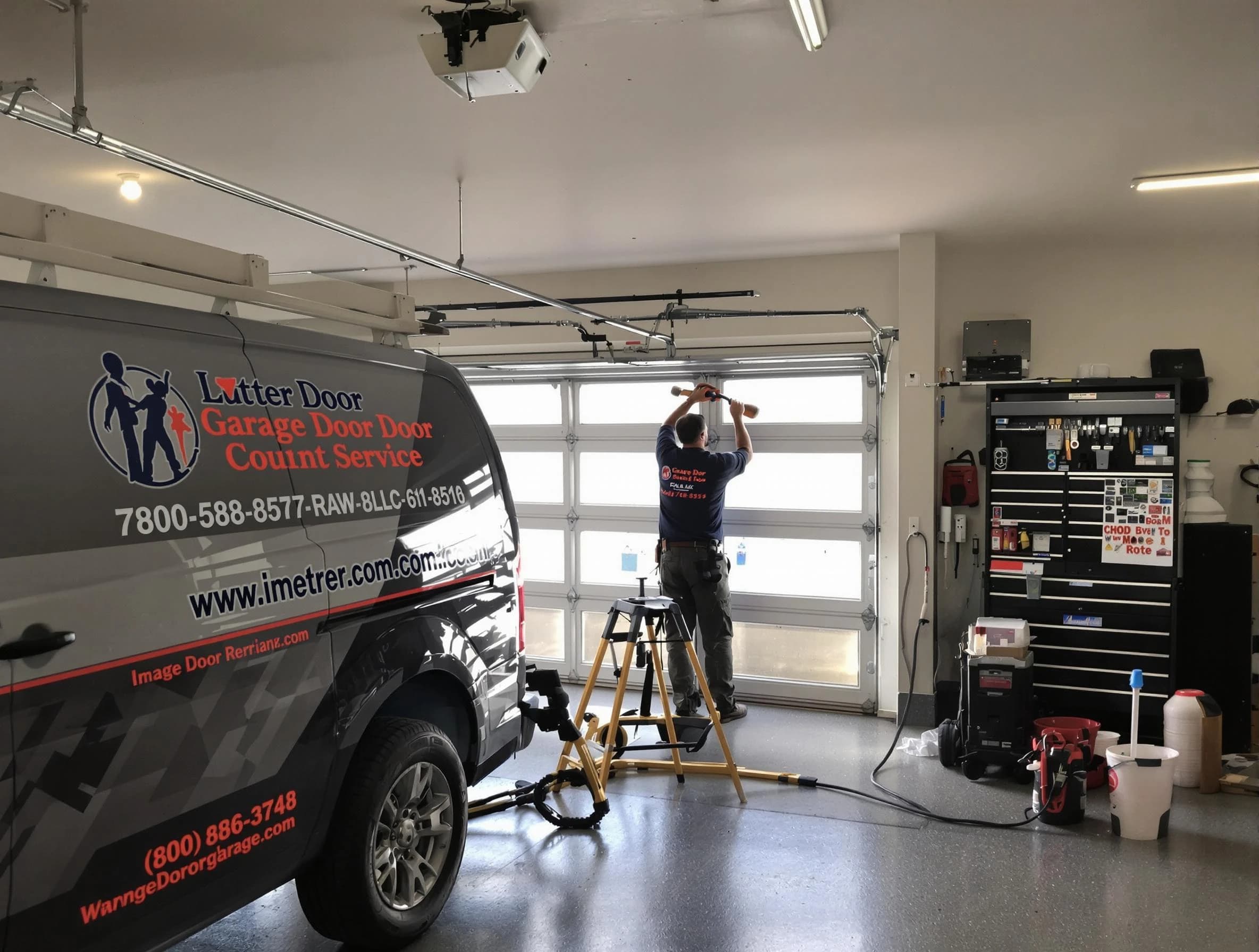 Genesee Garage Door Repair rapid response team performing same-day repair in Genesee