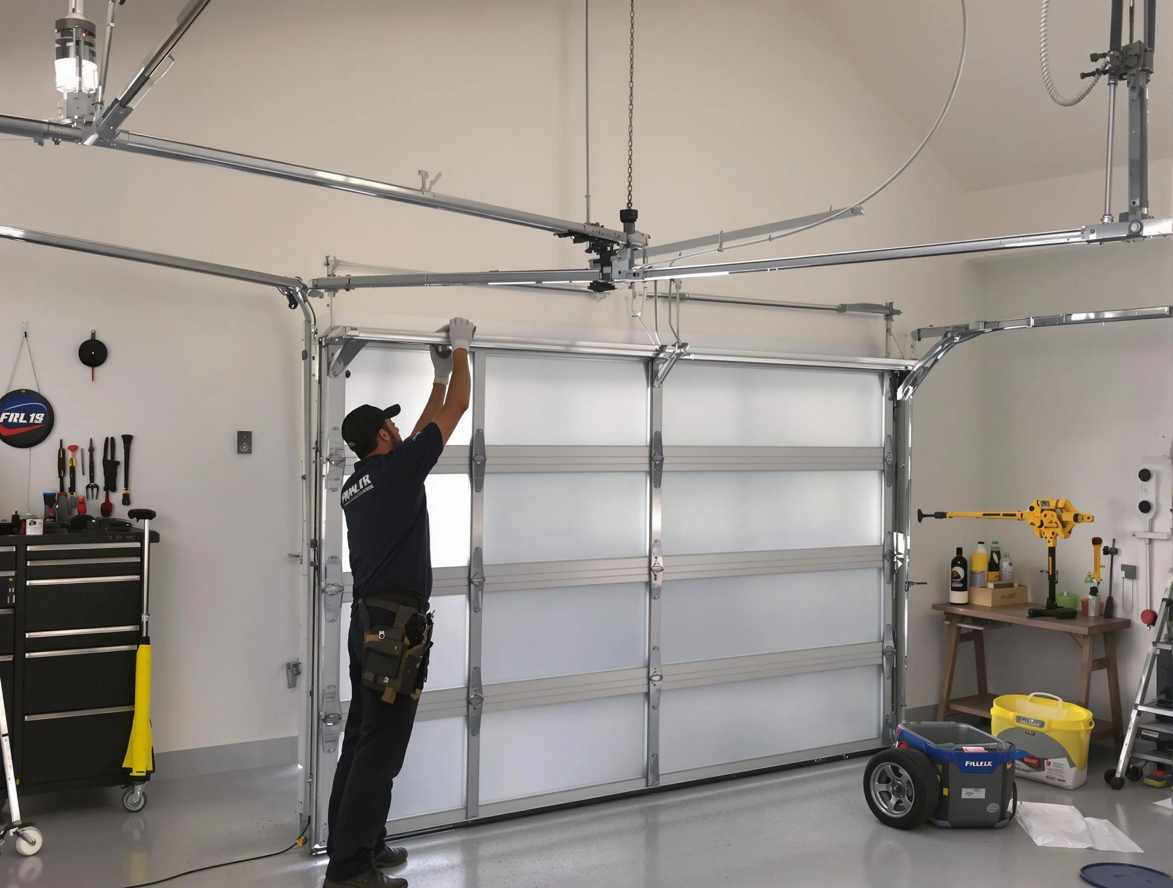 Genesee Garage Door Repair certified team performing precision garage door installation in Genesee