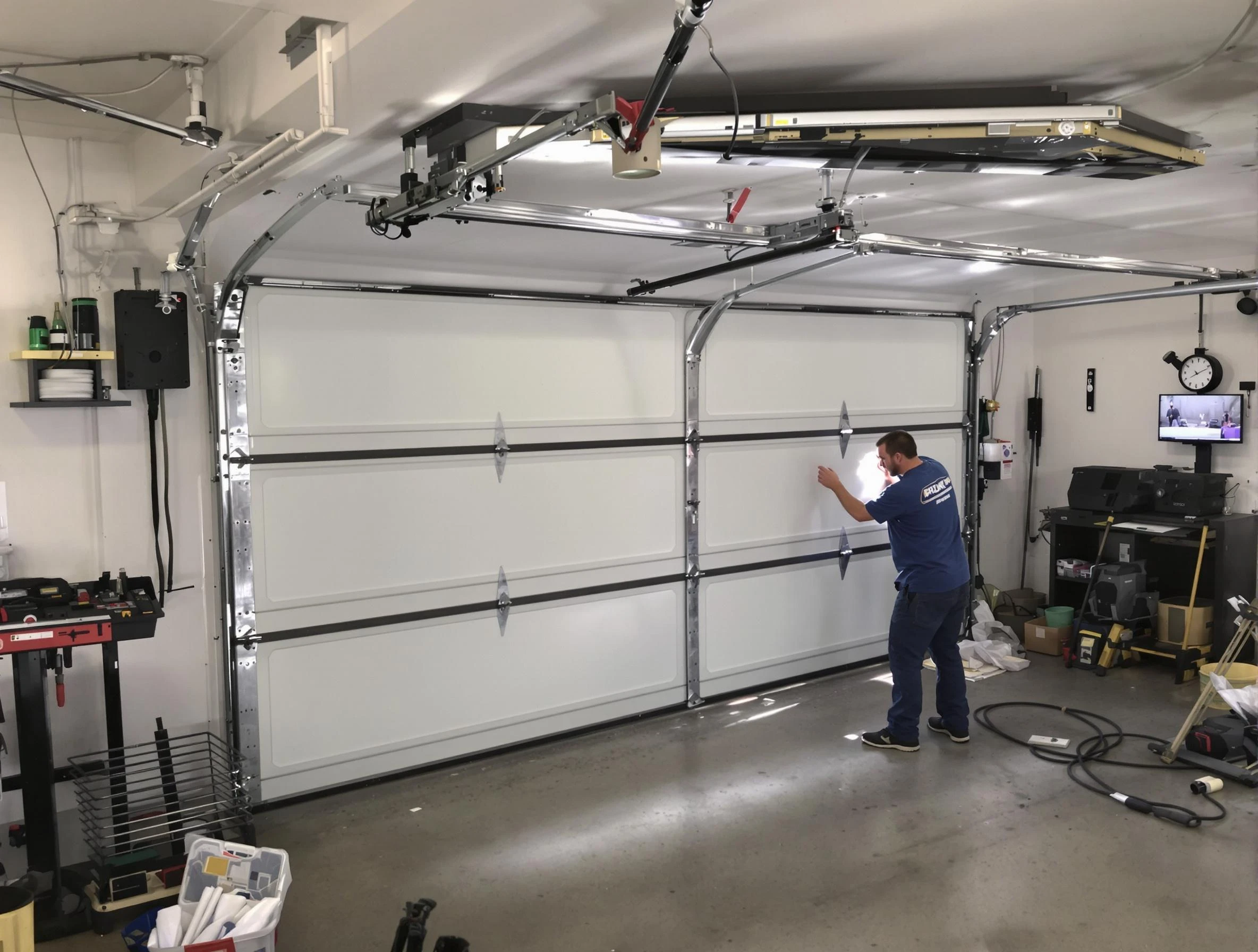 Professional garage door repair service by Genesee Garage Door Repair in Genesee