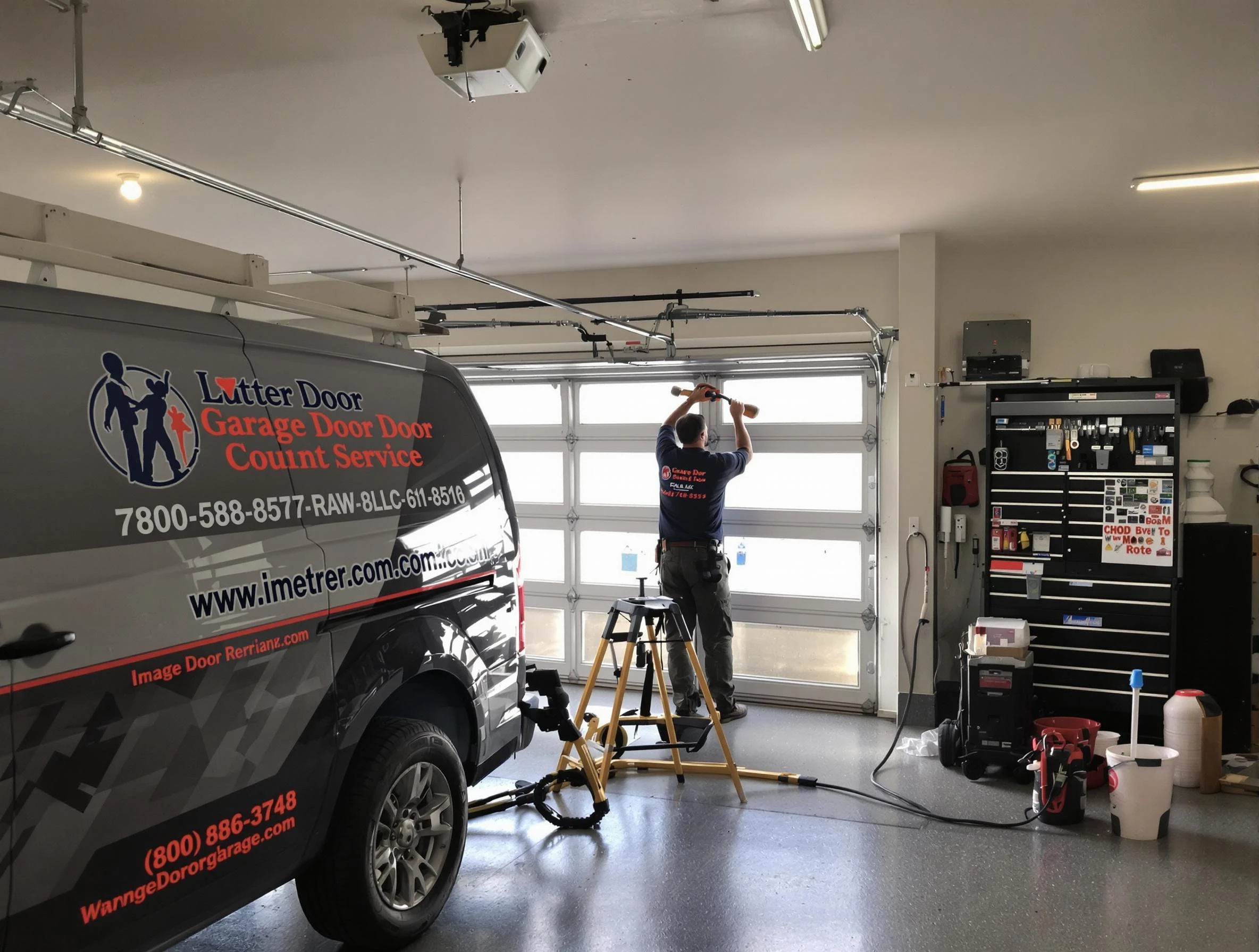 Genesee Garage Door Repair rapid response team performing same-day repair in Genesee